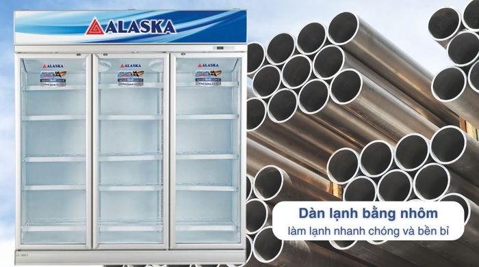 Tủ mát Alaska 1500 lít LC-1500C3 - Công nghệ làm lạnh