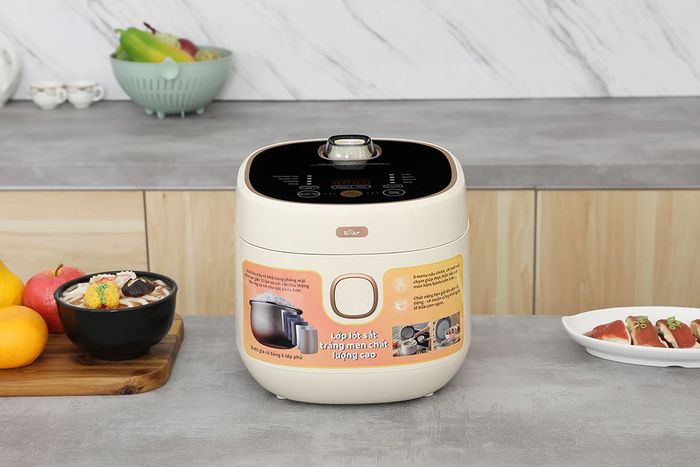 Nồi cơm điện tử Bear 1 lít DFB-C30D1 - Thiết kế