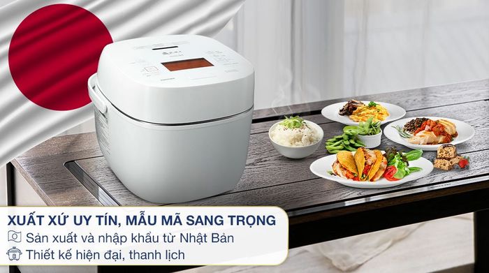 Nồi cơm áp suất cao tần Toshiba 1.8 lít RC-18VXWVN(W) - Thương hiệu