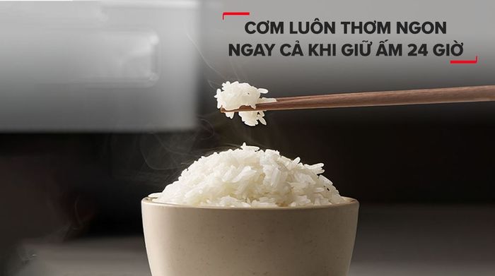 Giữ ấm - Nồi cơm cao tần Tefal Rice Master Max 1.8 lít RK819868