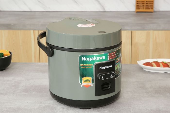 Thiết kế - Nồi cơm nắp gài Nagakawa 1.8 lít NRC3836