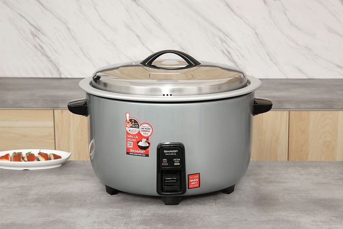 Nồi cơm nắp rời Sharp 7.8 lít KSH-H78V-SL - Thiết kế