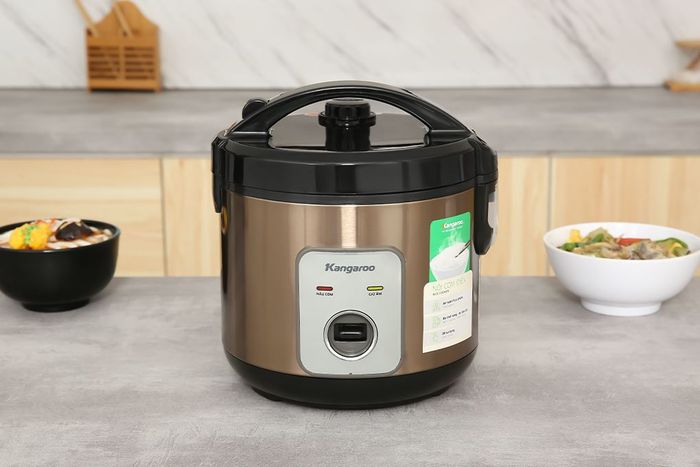 Nồi cơm nắp gài Kangaroo 1.2 lít KGRC12M3 - Thiết kế