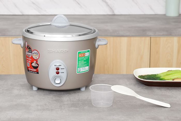 Thiết kế - Nồi cơm nắp rời Sharp 1.8 lít KSH-F188V-GB