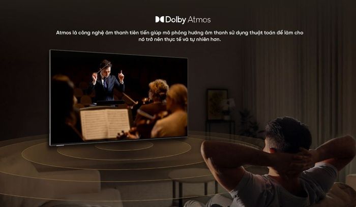 Google Tivi Coocaa 4K 55 inch 55LN7000G - Công nghệ âm thanh