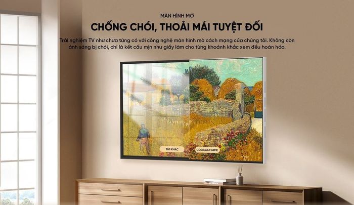 Google Tivi Coocaa 4K 55 inch 55LN7000G - Màn hình mờ