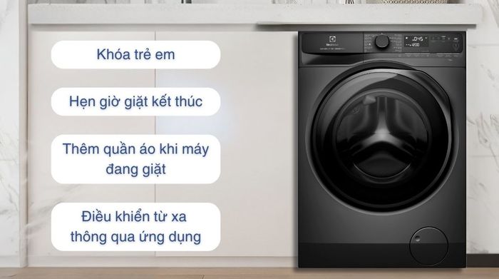 Máy giặt Electrolux UltimateCare 700 Inverter 11 kg EWF1143R7SC - Tiện ích