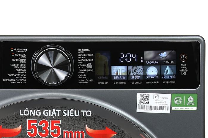 Máy giặt Toshiba Inverter 13 kg TW-T25BZP140MWV(MG) - Công nghệ