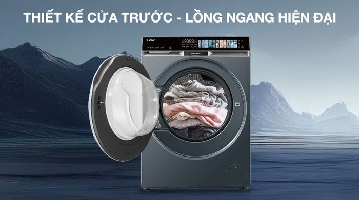 Thiết kế - Máy giặt Haier X9 Inverter 10 kg HW100-BD14387GNU1