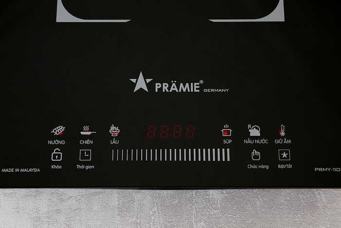 Bảng điều khiển - Bếp từ Pramie PRMY-1102