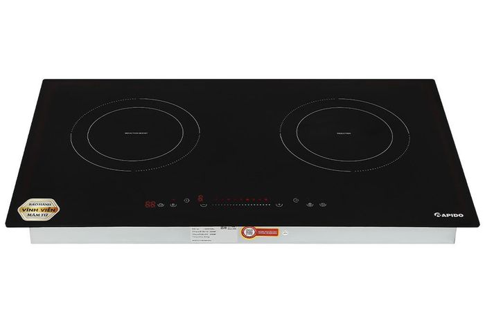 Vùng nấu - Bếp từ đôi lắp âm Rapido RI-40SKD