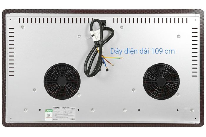 Quạt tản nhiệt - Bếp từ đôi lắp âm Kangaroo KGIC44D1C