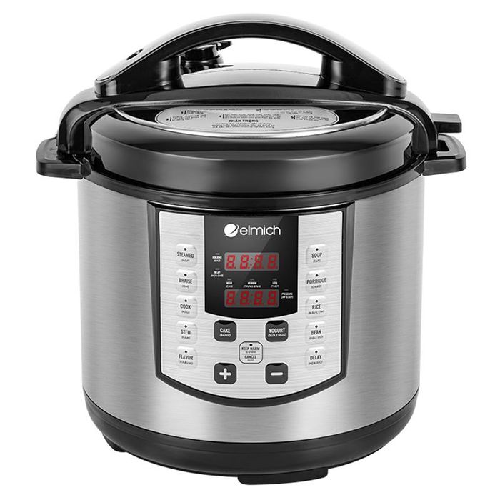 Nồi áp suất điện tử Elmich PCE-1809OL 6 lít - Thiết kế