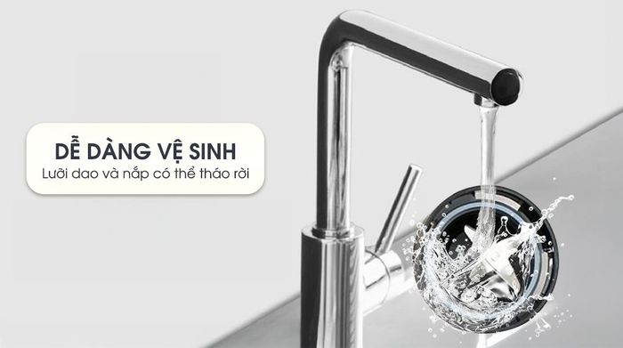Dễ dàng vệ sinh - Máy xay sinh tố đa năng AVA BL9708