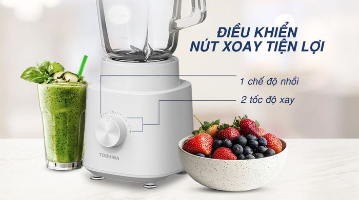 Máy xay sinh tố đa năng Toshiba BL-70GR2UV - Bảng điều khiển