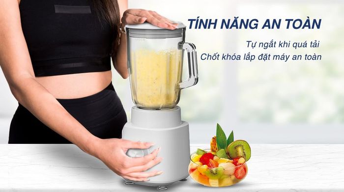 Máy xay sinh tố đa năng Toshiba BL-70GR2UV - Tính năng an toàn