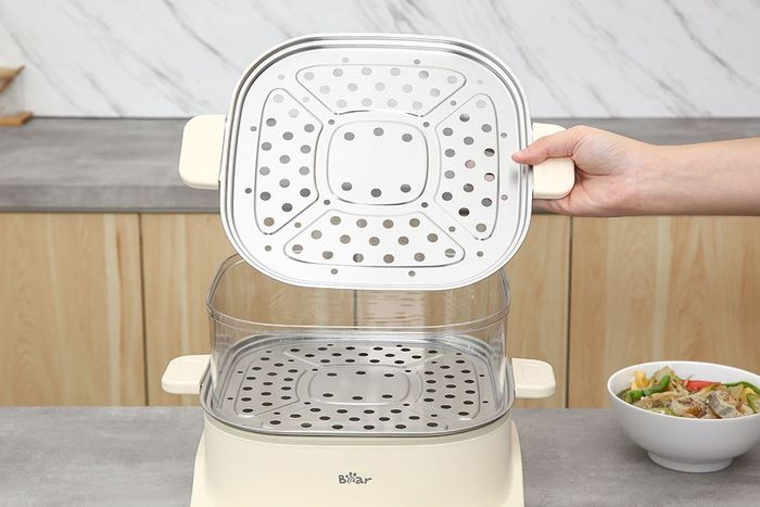 Nồi lẩu hấp đa năng Bear BES-CA73G1 10 lít - Chất liệu