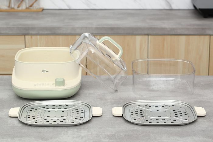 Nồi lẩu hấp đa năng Bear BES-CA73G1 10 lít - Thiết kế