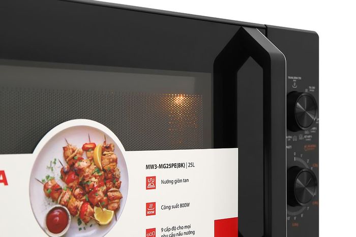 Đèn khoang lò - Lò vi sóng có nướng Toshiba MW3-MG25PE(BK) 25 lít