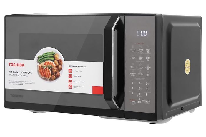 Thiết kế - Lò vi sóng có nướng Toshiba MW3-EG26PE(BM)VN 26 lít