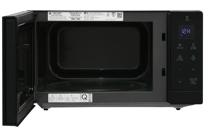 Lò vi sóng LG MS3032JAS 30 lít - Chất liệu