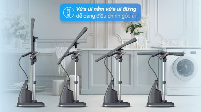Bàn ủi hơi nước đứng Philips AIS8540/80 2400W - Thiết kế