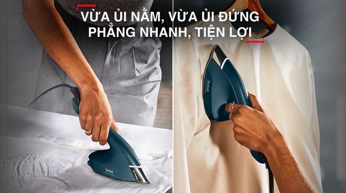 Bàn ủi hơi nước đa năng Tefal 2 trong 1 Duo Power JF4032E0 1850W - Thiết kế