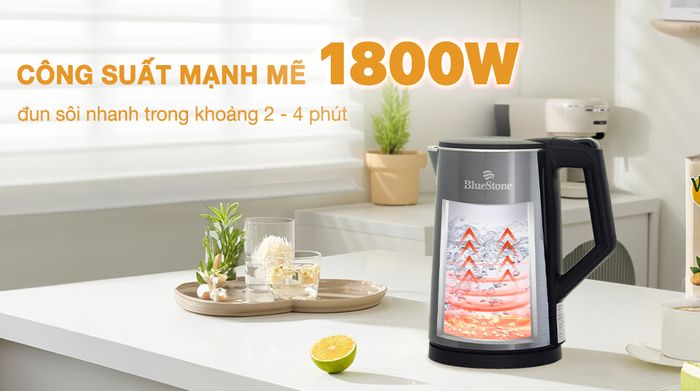 Công suất - Bình đun siêu tốc BlueStone 1.5 lít KTB-3471
