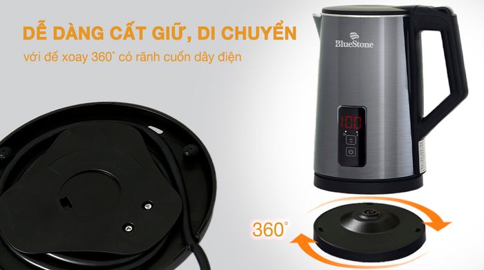 Đế bình - Bình đun siêu tốc BlueStone 1.5 lít KTB-3471