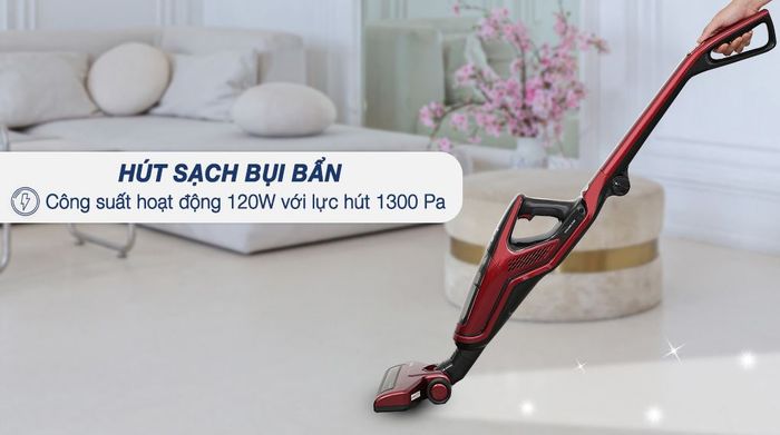 Công suất - Máy hút bụi không dây Hitachi PV-X85M MRE