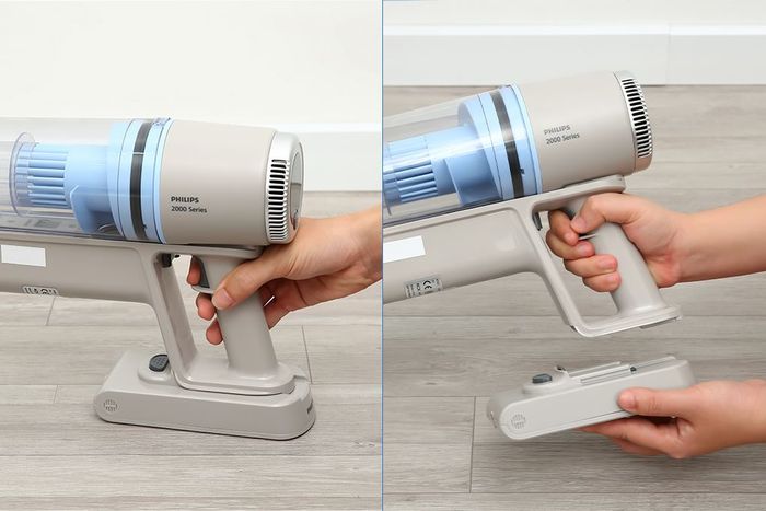 Máy hút bụi không dây Philips XC2011/01 - Thời gian sạc và sử dụng
