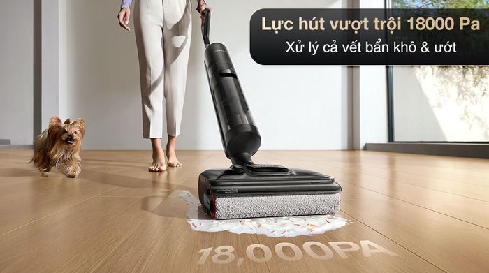 Máy hút bụi lau nhà Dreame H13 FlexReach - Lực hút