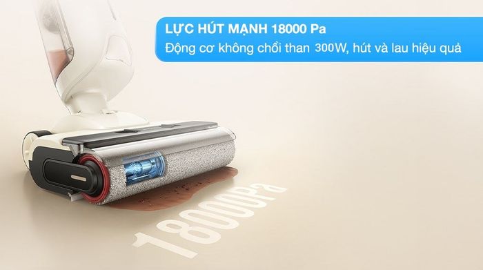 Máy hút bụi lau nhà Mova K30 - Lực hút