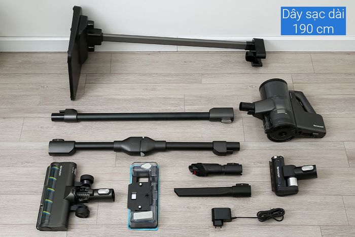Máy hút bụi không dây Sharp EC-SG94V-B - Phụ kiện