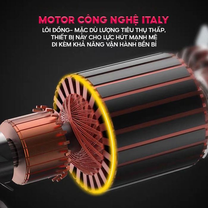 Máy hút bụi dạng hộp FUJIHOME VC12 - Công nghệ - Công suất - Độ ồn