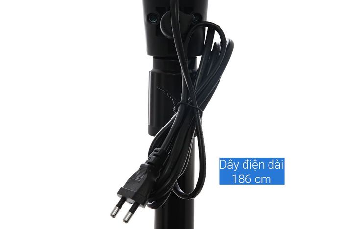 Dây điện - Quạt đứng Midea 7 cánh FS40-24EVN(K) 50W