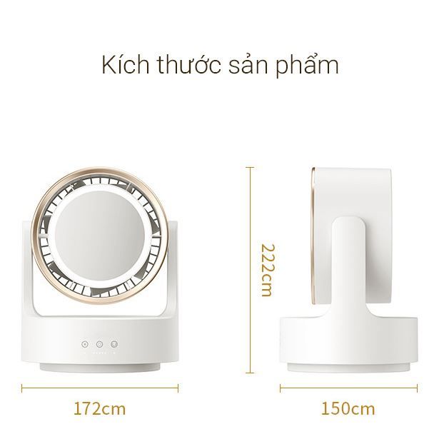 Quạt đa năng Daixin FS-F02 8W kích thước nhỏ gọn