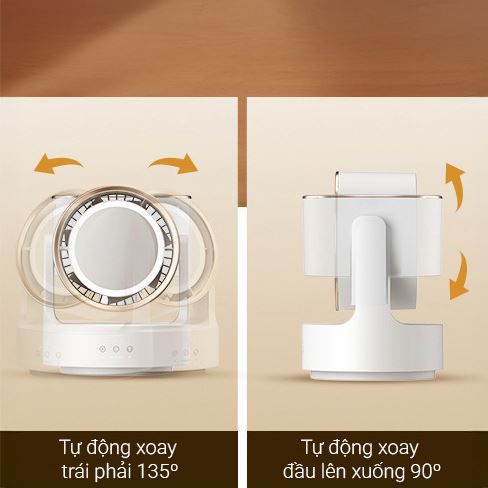 Quạt đa năng Daixin FS-F02 8W điều chỉnh linh hoạt