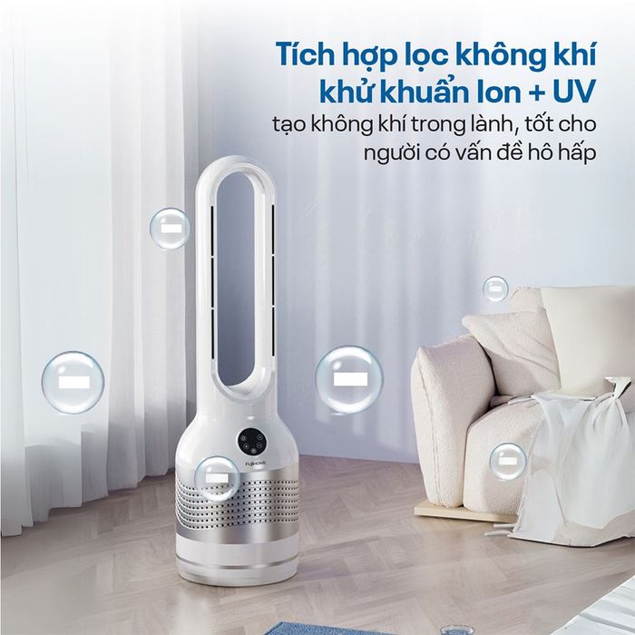 Quạt không cánh FUJIHOME BF22-HEPA 30W - Tiện ích