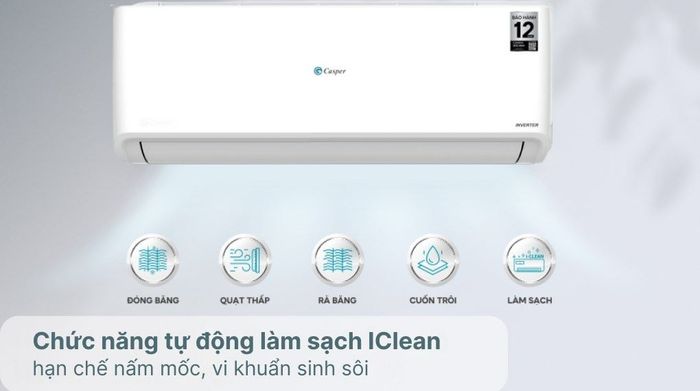 Máy lạnh Casper Inverter 2 HP GC-18IS33 - Lọc không khí
