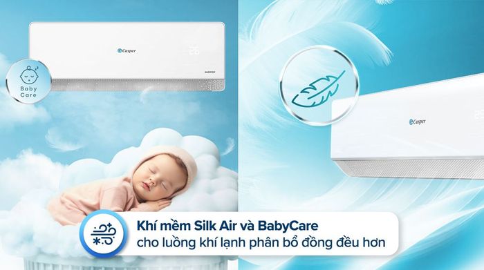 Máy lạnh 2 chiều Casper Inverter 2 HP QH-18IU36A - Khí mềm