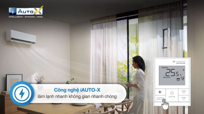 Máy lạnh 2 chiều Panasonic Inverter 1 HP CU/CS-XZ9BKH-8 - Công nghệ làm lạnh nhanh