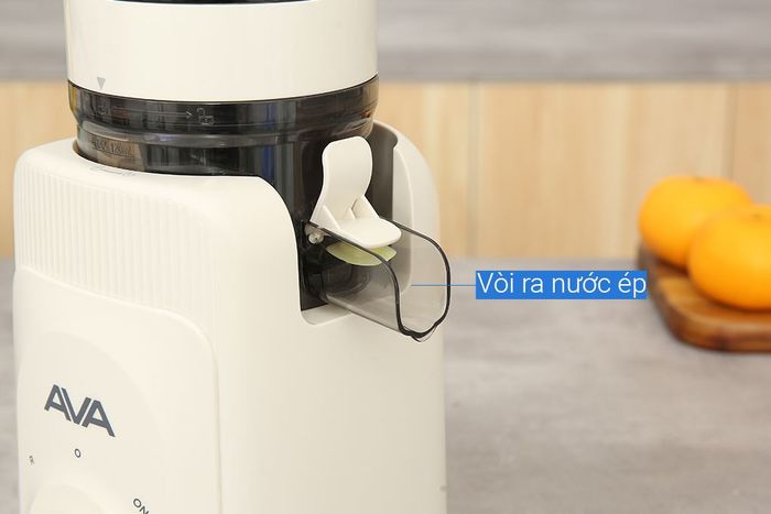 Máy ép chậm AVA ZZJ851A - Vòi chống nhỏ giọt