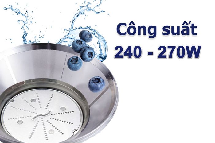 Máy xay ép đa năng Panasonic MJ-DJ31SRA - Công suất