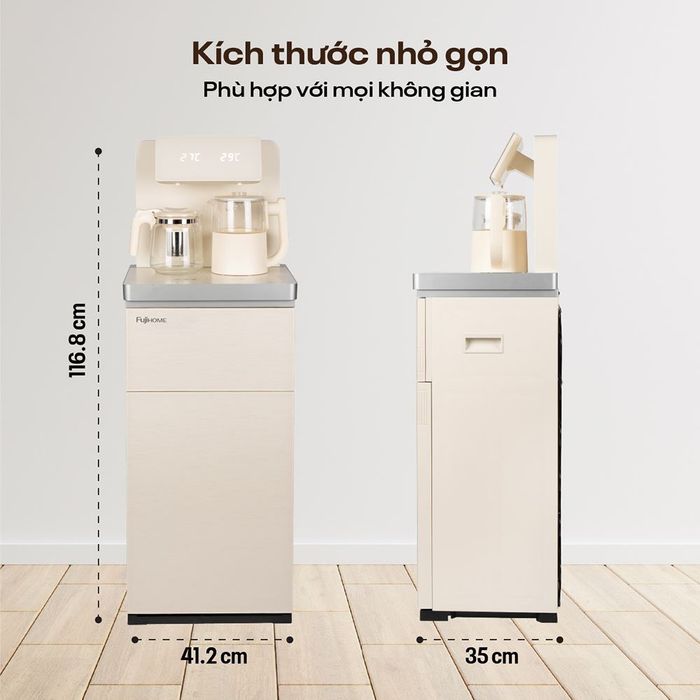Cây nước nóng lạnh FUJIHOME TB-231C 1460W - Thiết kế