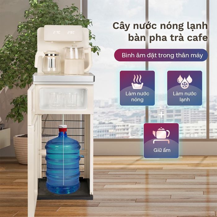 Cây nước nóng lạnh FUJIHOME TB-231C 1460W - Tiện ích