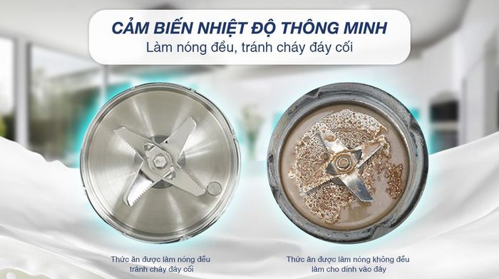 Cảm biến nhiệt độ - Máy làm sữa hạt đa năng Mishio MK-360