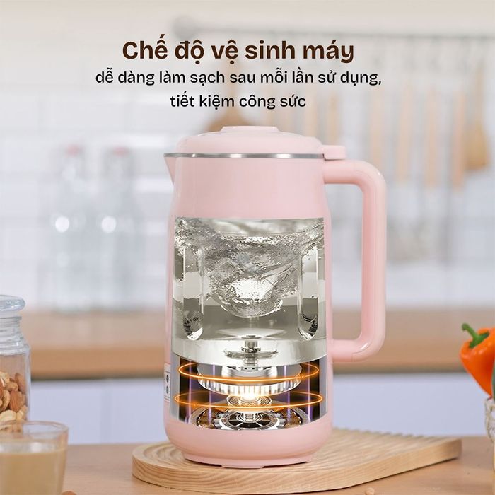 Máy làm sữa hạt đa năng Fujihome SM826 - Tiện ích