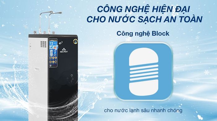Máy lọc nước RO nóng nguội lạnh Hòa Phát HPN669 12 lõi - Công nghệ