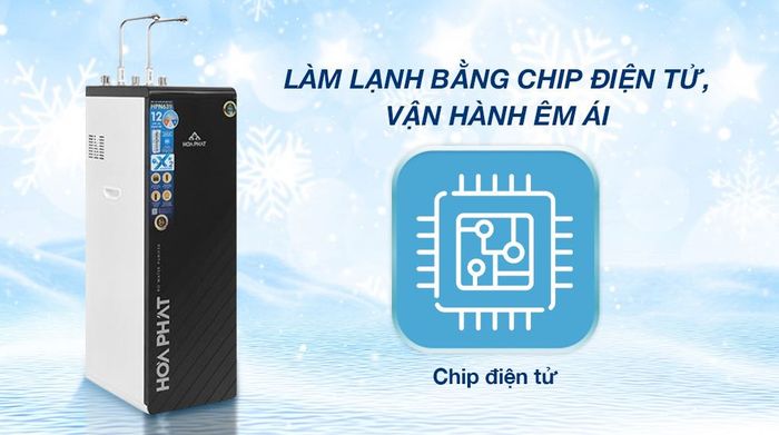 Máy lọc nước RO nóng nguội lạnh Hòa Phát HPN639 12 lõi - Công nghệ lọc